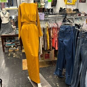 New ASOS Design Satin Maxi Dress women’s size 10